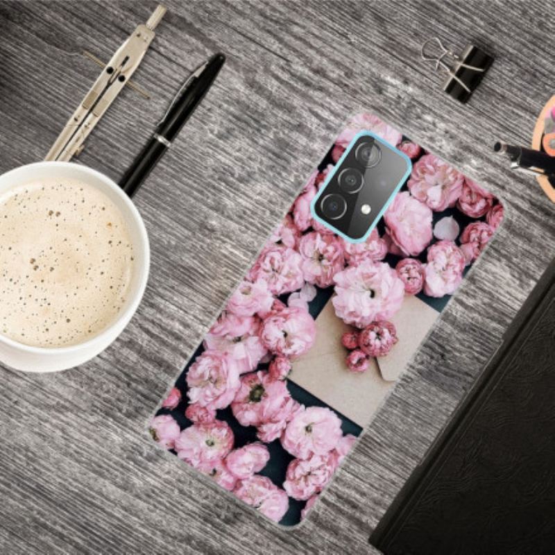 Cover Samsung Galaxy A32 5G Intense Blomster