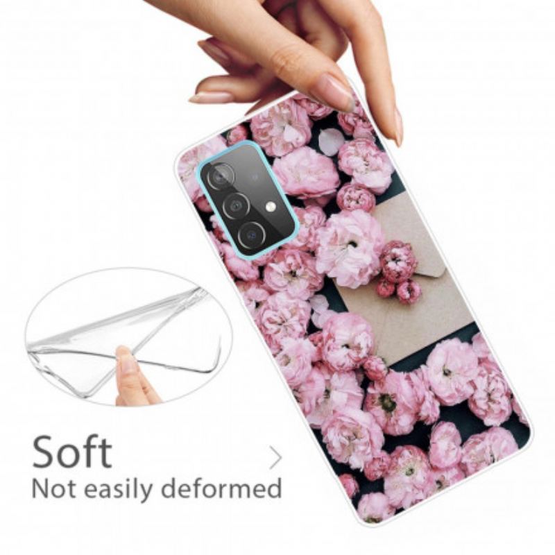 Cover Samsung Galaxy A32 5G Intense Blomster