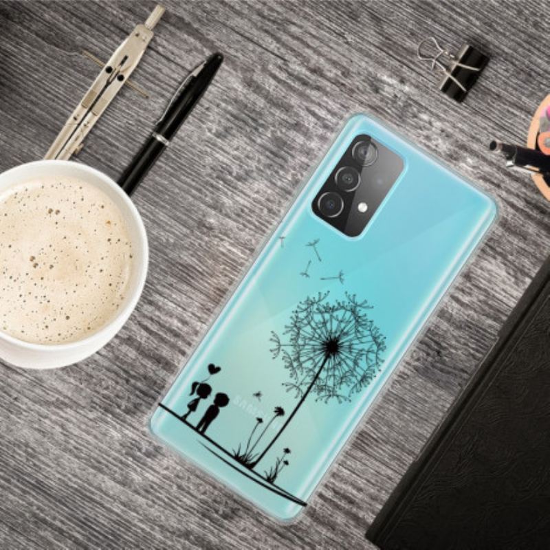 Cover Samsung Galaxy A32 5G Mælkebøtte Kærlighed