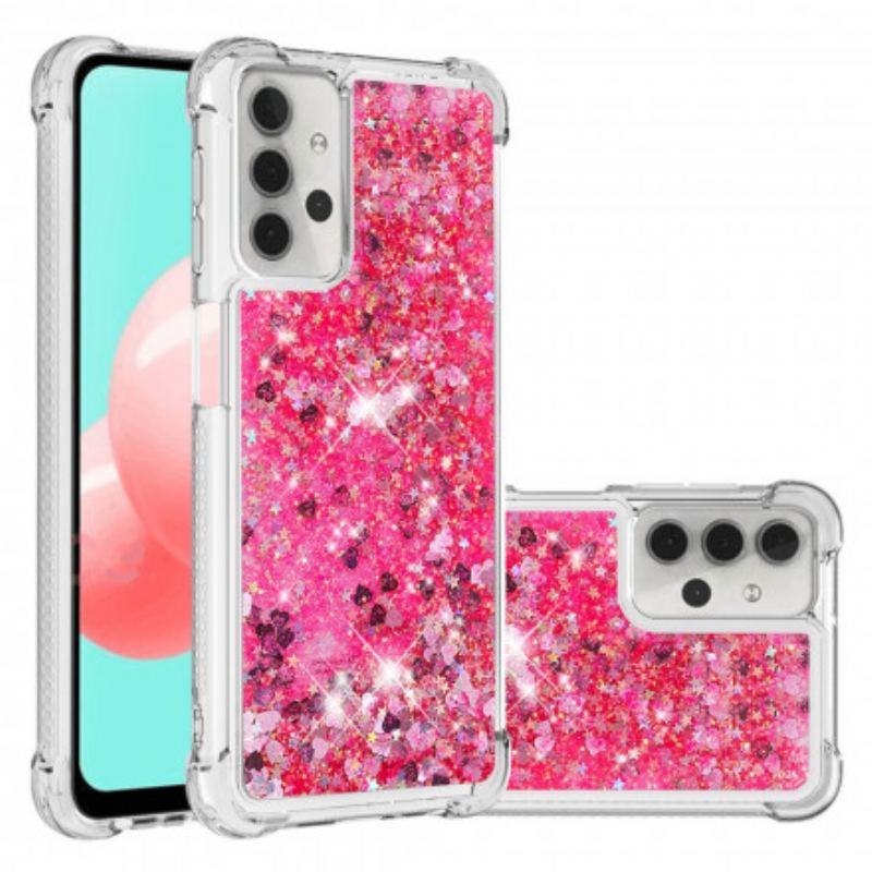 Cover Samsung Galaxy A32 5G Ønsker Pailletter