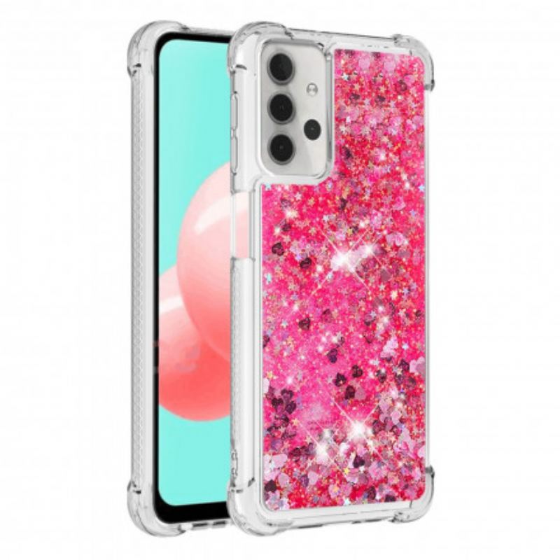 Cover Samsung Galaxy A32 5G Ønsker Pailletter