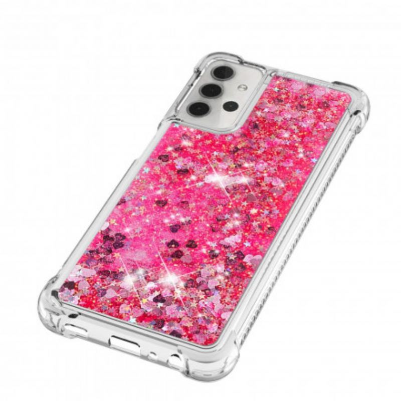 Cover Samsung Galaxy A32 5G Ønsker Pailletter