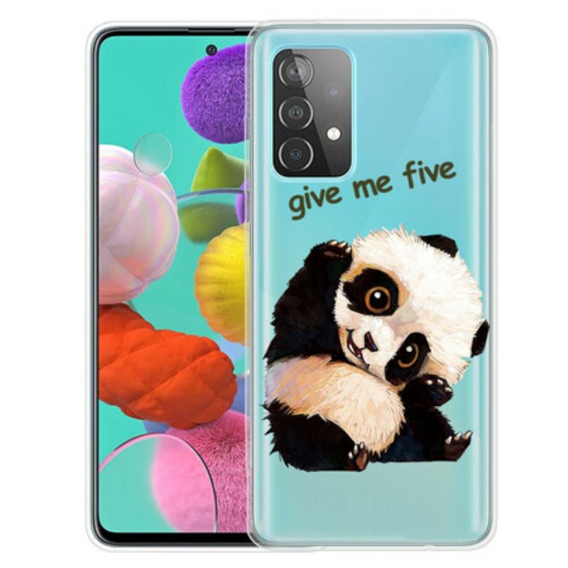 Cover Samsung Galaxy A32 5G Panda Giv Mig Fem