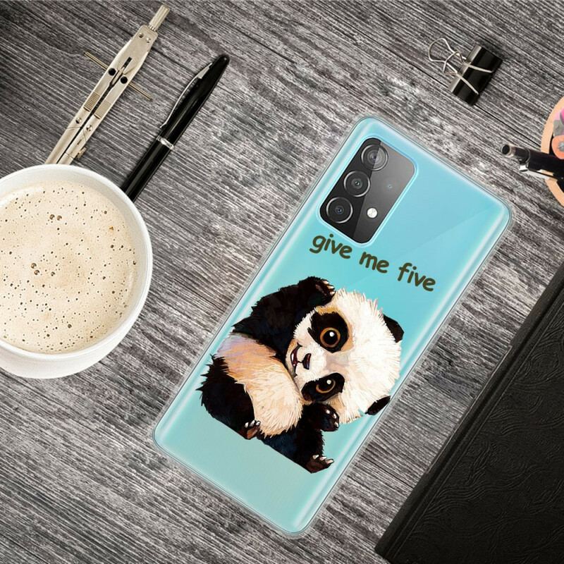 Cover Samsung Galaxy A32 5G Panda Giv Mig Fem