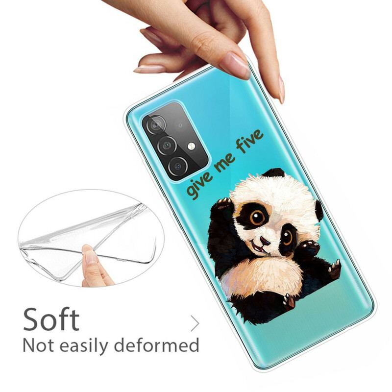 Cover Samsung Galaxy A32 5G Panda Giv Mig Fem