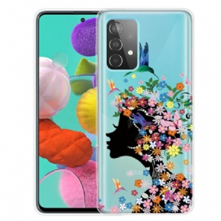 Cover Samsung Galaxy A32 5G Smukt Blomsterhoved