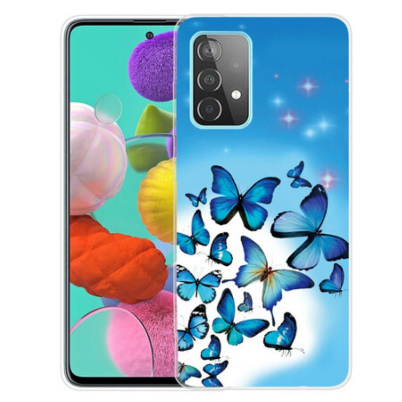 Cover Samsung Galaxy A32 5G Sommerfugle Sommerfugle