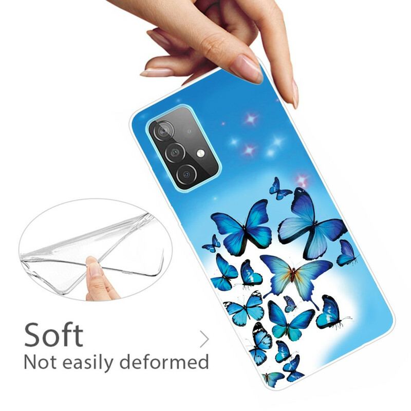 Cover Samsung Galaxy A32 5G Sommerfugle Sommerfugle