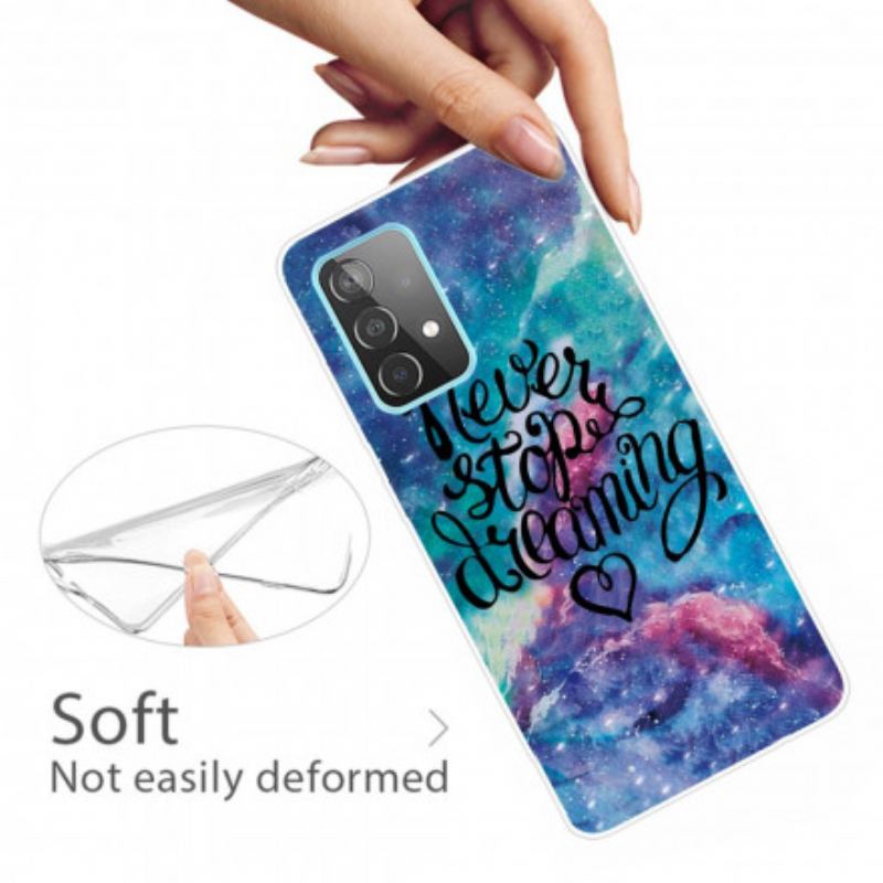 Cover Samsung Galaxy A32 5G Stop Aldrig Med At Drømme