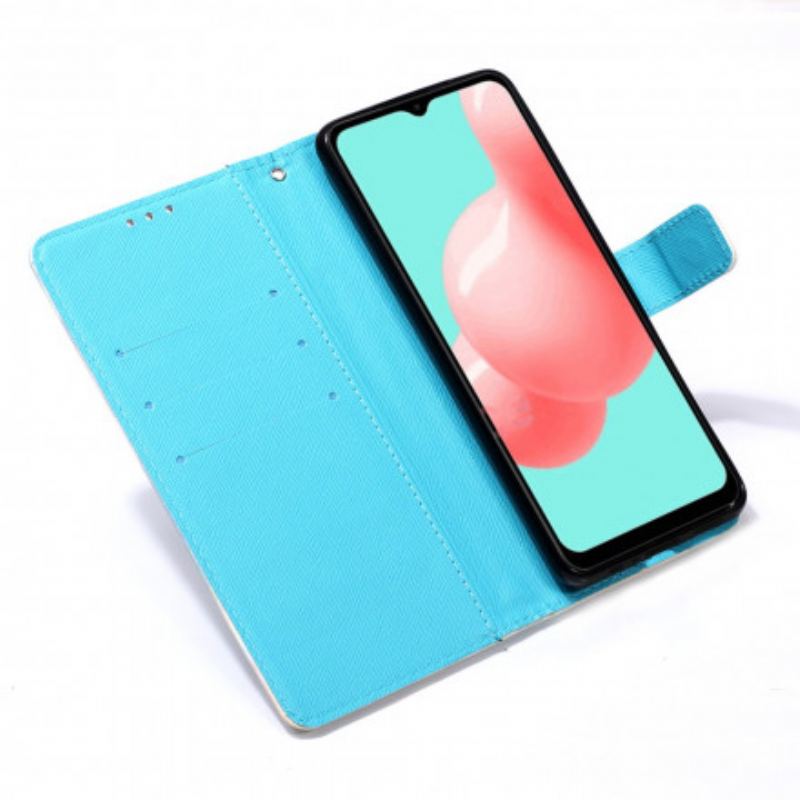 Flip Cover Samsung Galaxy A32 5G Akvarel Drømmefanger