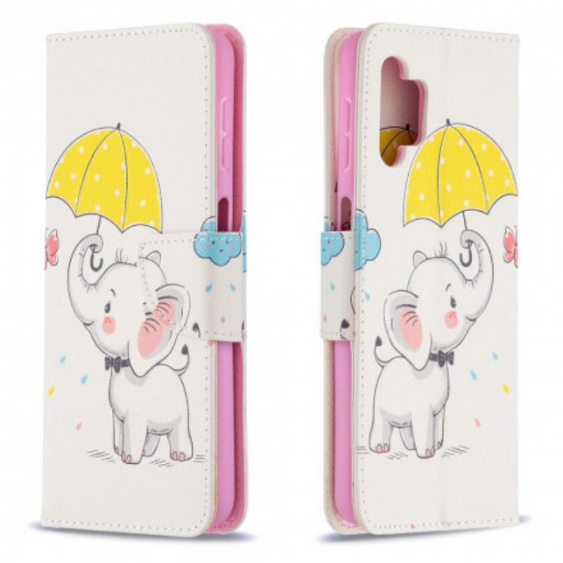 Flip Cover Samsung Galaxy A32 5G Baby Elefant