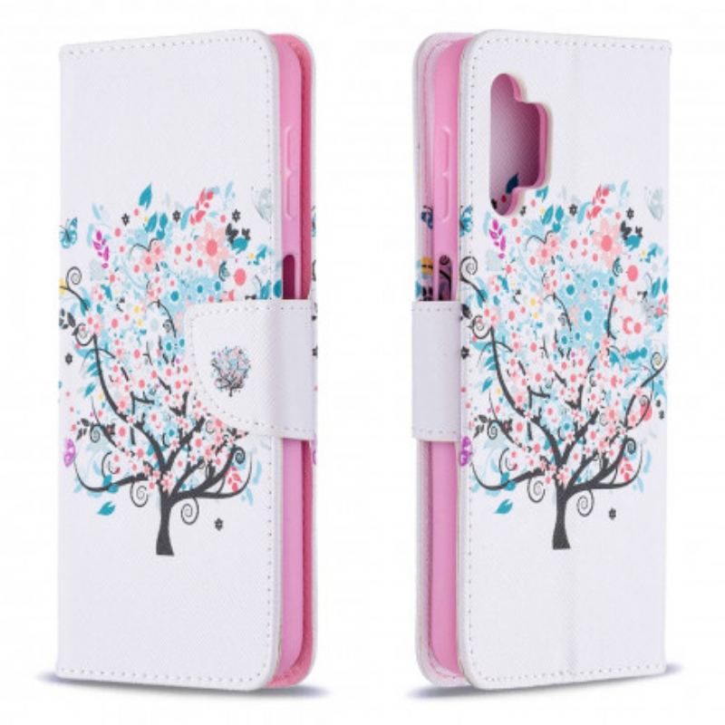 Flip Cover Samsung Galaxy A32 5G Blomstret Træ