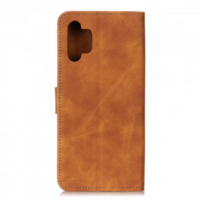 Flip Cover Samsung Galaxy A32 5G Khazneh Vintage Lædereffekt