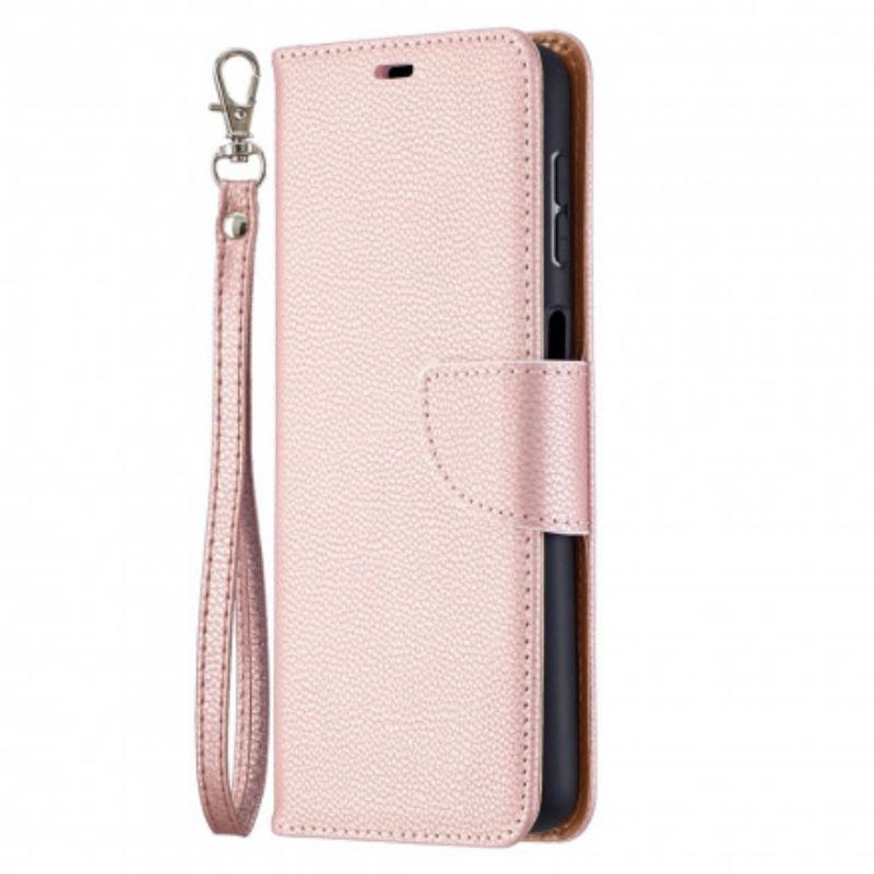 Flip Cover Samsung Galaxy A32 5G Læder Cover Litchi Rabat Oblique