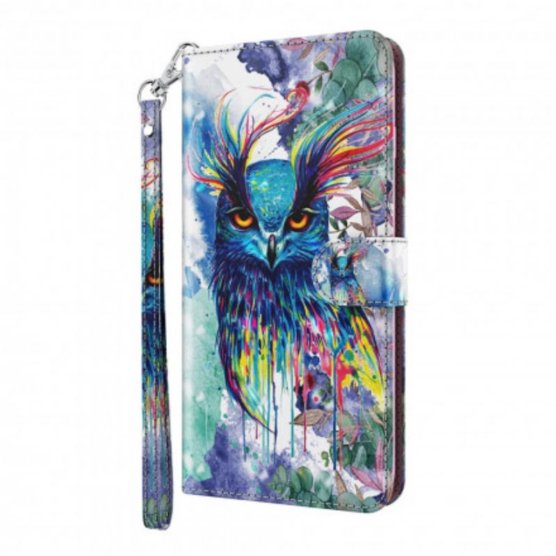 Flip Cover Samsung Galaxy A32 5G Light Spot Bird Akvarel