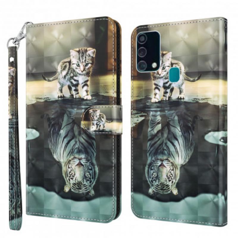 Flip Cover Samsung Galaxy A32 5G Lys Spot Ernest The Tiger