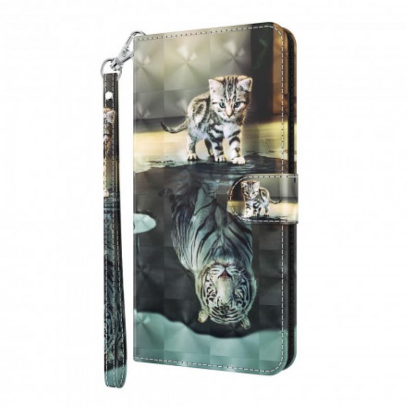 Flip Cover Samsung Galaxy A32 5G Lys Spot Ernest The Tiger