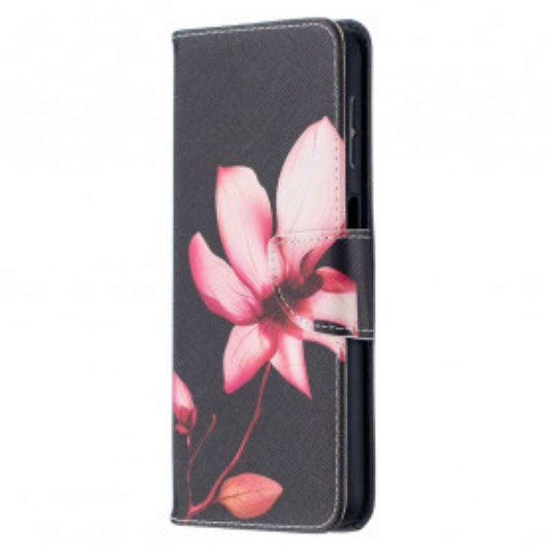 Flip Cover Samsung Galaxy A32 5G Lyserød Blomst