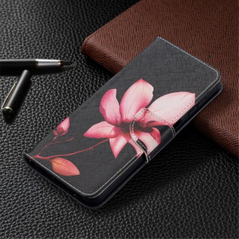 Flip Cover Samsung Galaxy A32 5G Lyserød Blomst