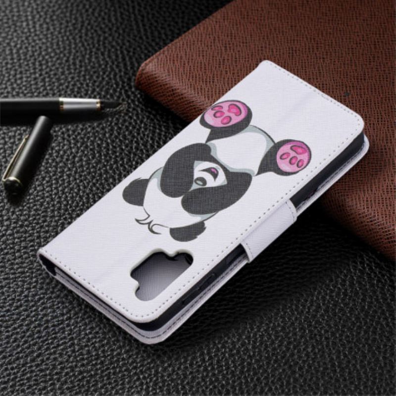 Flip Cover Samsung Galaxy A32 5G Panda Sjov