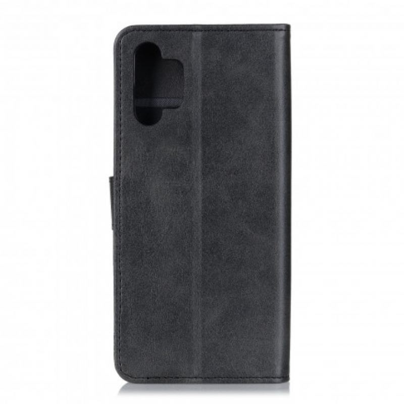 Flip Cover Samsung Galaxy A32 5G Retro Mat Lædereffekt