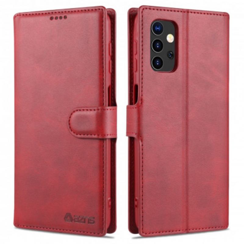 Læder Cover Samsung Galaxy A32 5G Azns Retro