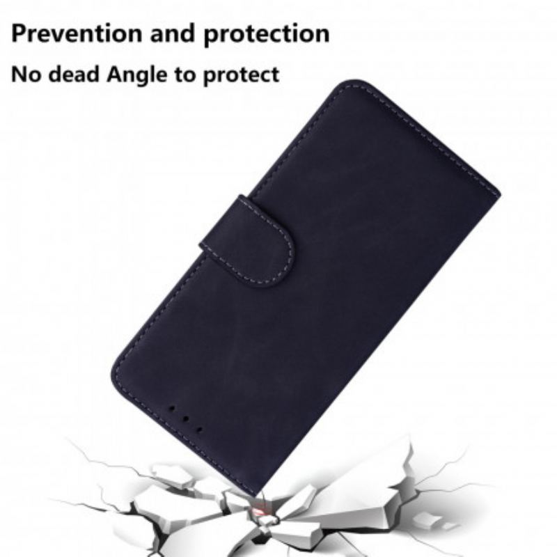 Læder Cover Samsung Galaxy A32 5G Monokrom Lædereffekt