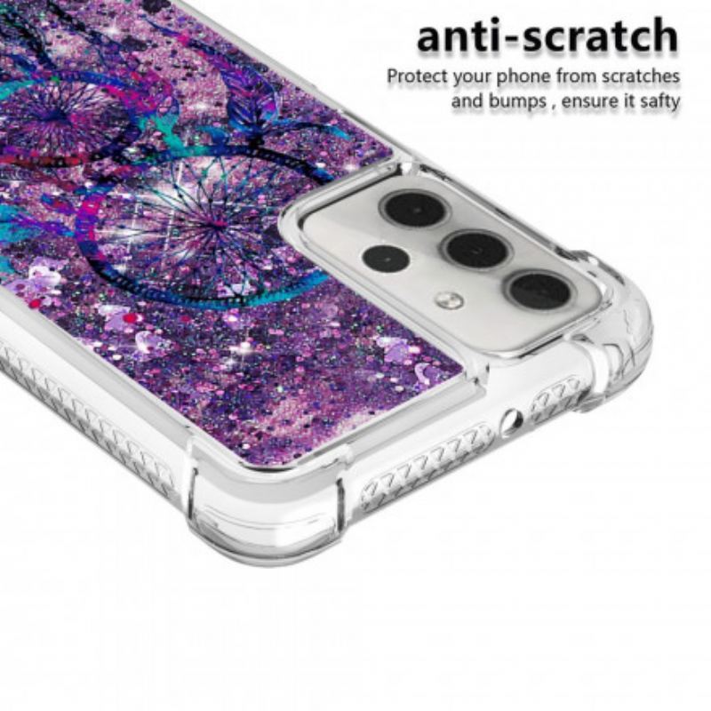 Mobilcover Samsung Galaxy A32 5G Glitter Drømmefanger