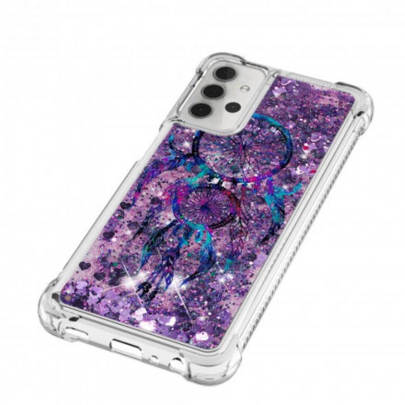 Mobilcover Samsung Galaxy A32 5G Glitter Drømmefanger