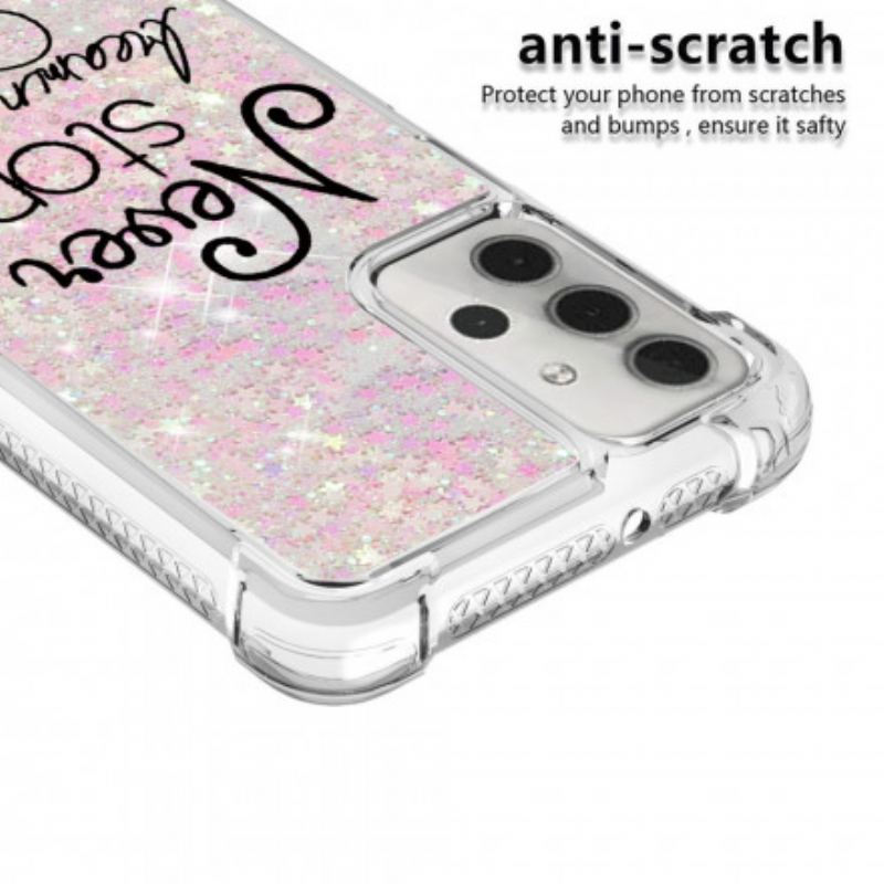 Mobilcover Samsung Galaxy A32 5G Glitter Træ