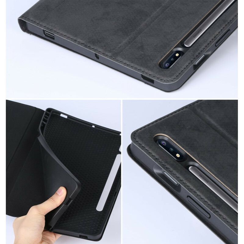 Case Samsung Galaxy Tab S8 / Tab S7 Business Læder Effekt