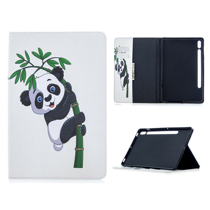 Case Samsung Galaxy Tab S8 / Tab S7 Panda Print Mønster