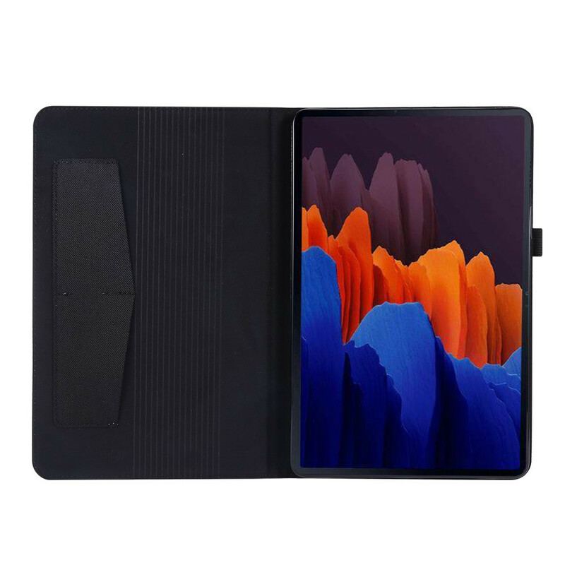 Case Samsung Galaxy Tab S8 / Tab S7 Premium Stof