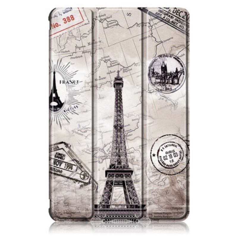 Cover Samsung Galaxy Tab S8 / Tab S7 Forstærket Eiffeltårnet