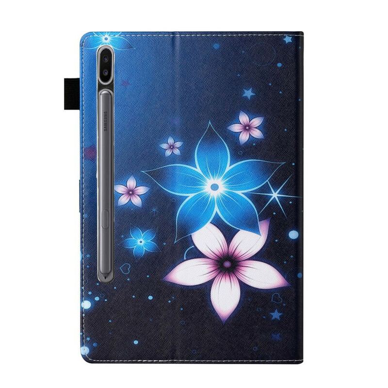 Flip Cover Samsung Galaxy Tab S8 / Tab S7 Blomstret