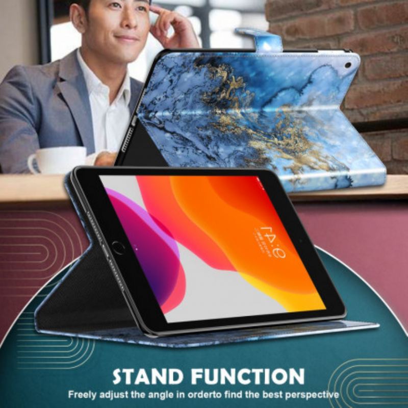 Flip Cover Samsung Galaxy Tab S8 / Tab S7 Hav I Kunstlæder