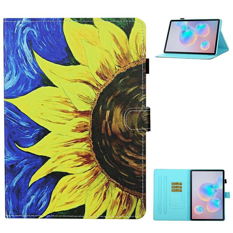 Flip Cover Samsung Galaxy Tab S8 / Tab S7 Malet Solsikke