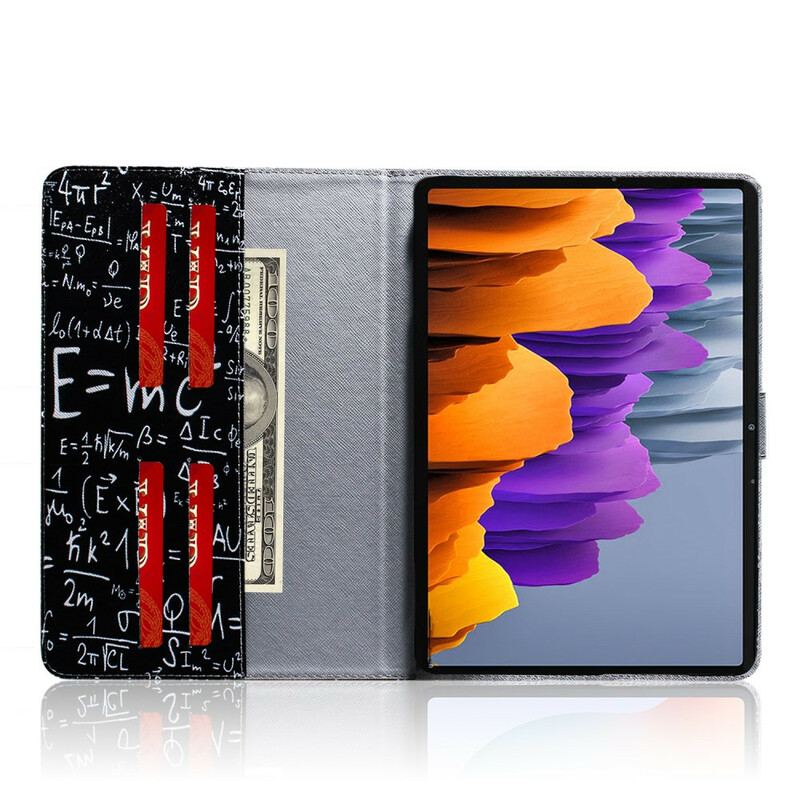 Flip Cover Samsung Galaxy Tab S8 / Tab S7 Matematiske Beregninger