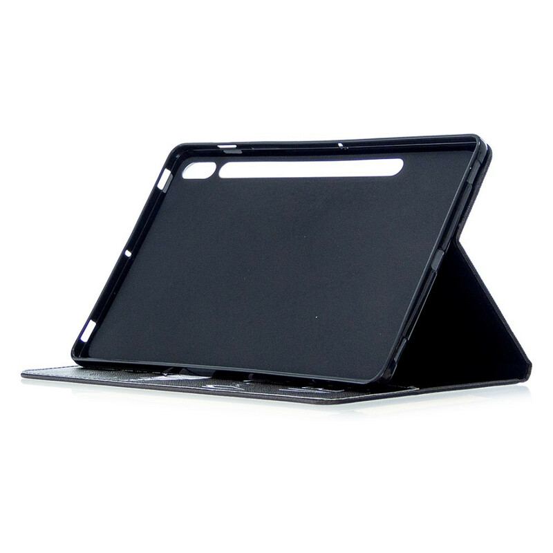 Flip Cover Samsung Galaxy Tab S8 / Tab S7 Rør Mig Ikke