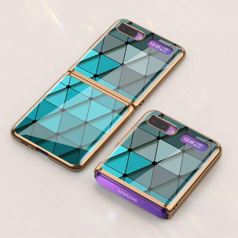 Cover Samsung Galaxy Z Flip Flip Cover Styling Geometri Gkk