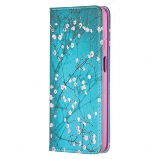 Cover Samsung Galaxy M12 / A12 Flip Cover Blomstrende Grene