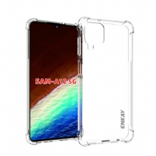 Cover Samsung Galaxy M12 / A12 Gennemsigtig Enkay