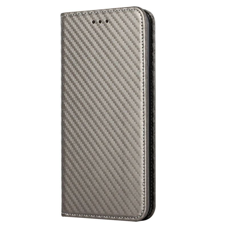 Cover Samsung Galaxy M12 / A12 Med Snor Flip Cover Kulfiberrem