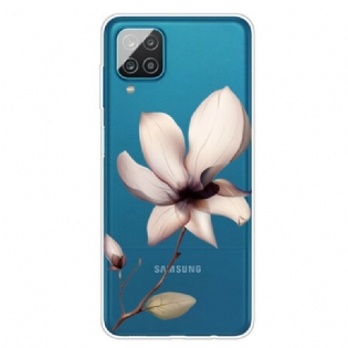 Cover Samsung Galaxy M12 / A12 Premium Blomster