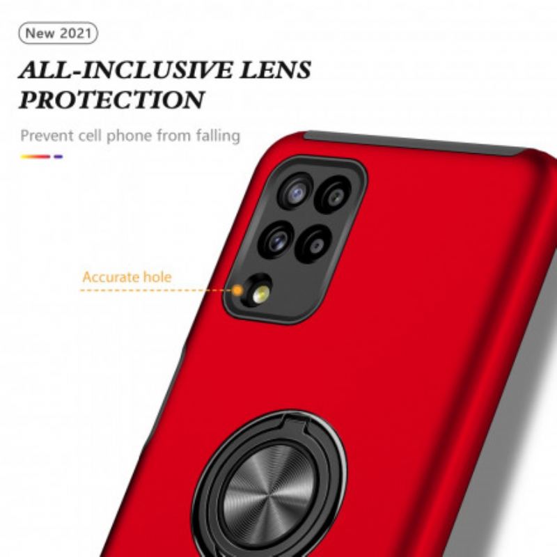 Cover Samsung Galaxy M12 / A12 Premium Roterende Ring