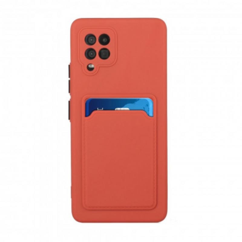 Cover Samsung Galaxy M12 / A12 Silikone Kortholder