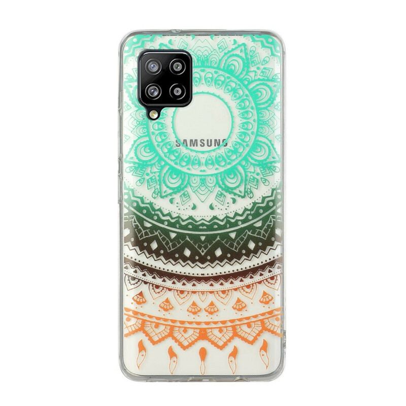 Cover Samsung Galaxy M12 / A12 Sømløse Blomster Mandala