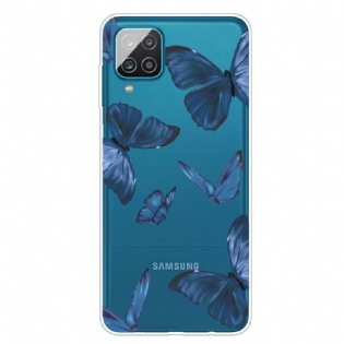 Cover Samsung Galaxy M12 / A12 Vilde Sommerfugle