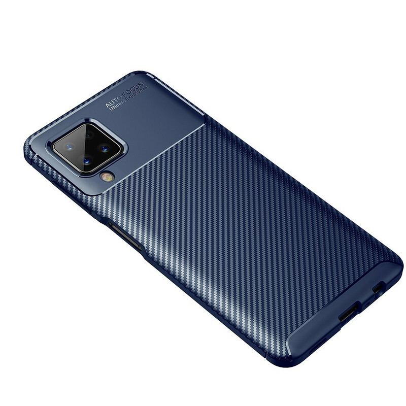 Mobilcover Samsung Galaxy M12 / A12 Fleksibel Kulfibertekstur