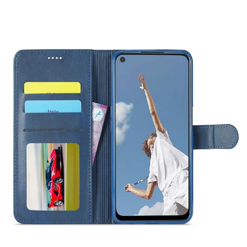 Flip Cover Oppo Find X3 Lite Lc.imeeke Lædereffekt